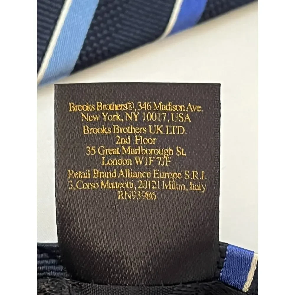 Brooks Brothers Makers & Merchants Men's Silk Neck Tie 57